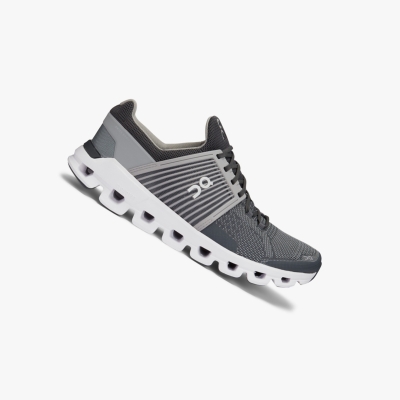 Men's QC Cloudswift Road Running Shoes Grey | 932-EKVSLG